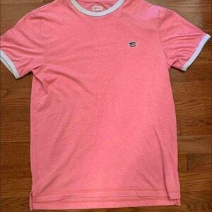 PINK  LEVIS SHIRT SMALL